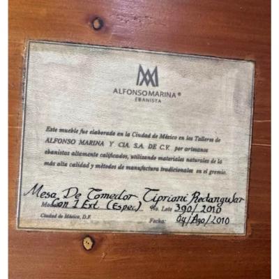 Alfonso Marina Alfonso Marina Ebanista Italian Mesa De Comedor Cipriani Dining Table