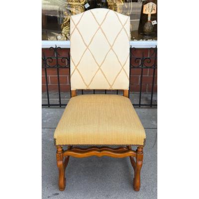 Alfonso Marina Alfonso Marina Ebanista Louis XIII Style Gallatin Dining Chair