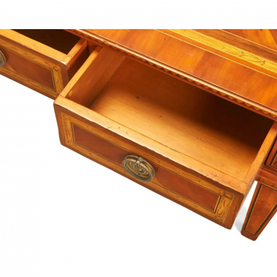 Alfonso Marina Alfonso Marina Ebanista Marquetry Inlaid Coffee Cocktail Table