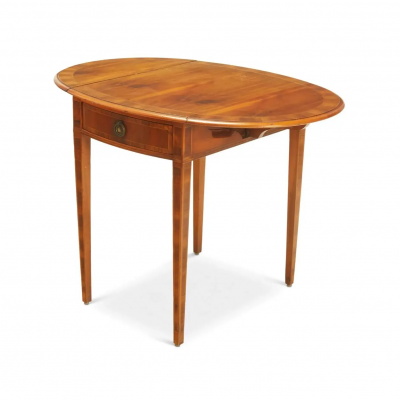 Alfonso Marina Alfonso Marina Ebanista Sheridan Style Pembroke Drop Leaf Side Table