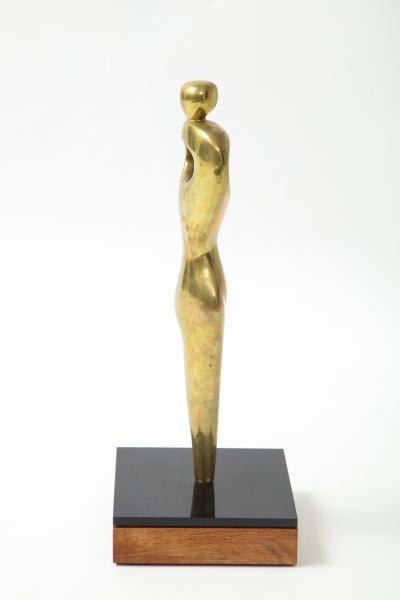 Alfred Burlini Alfred Burlini Abstract Bronze Figure