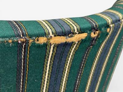Alfred Christensen Alfred Christensen Style Armchair Bentwood Fabric Sweden 1960s
