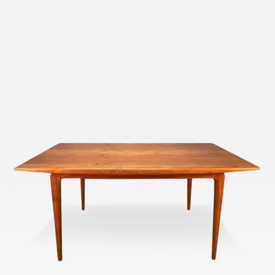 Alfred Christensen Vintage Danish Mid Century Teak Boomerang Dining Table by Alfred Christensen