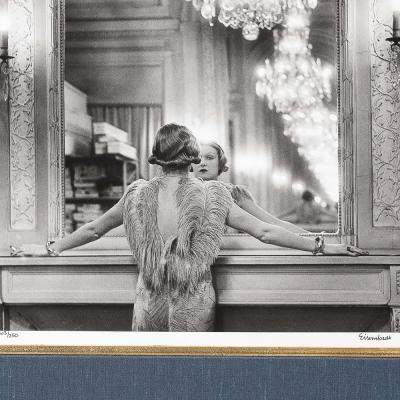 Alfred Eisenstaedt Molyneux Model Paris Model Looking in a Mirror Gelatin Silver Print