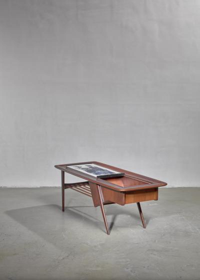 Alfred Hendrickx Alfred Hendrickx Side Table with Ceramic tiles Belgium 1950s
