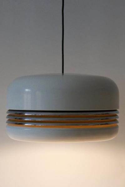 Alfred Kalthoff Large Pendant Lamp 5526 by Alfred Kalthoff f r Staff Schwarz Germany 1960s