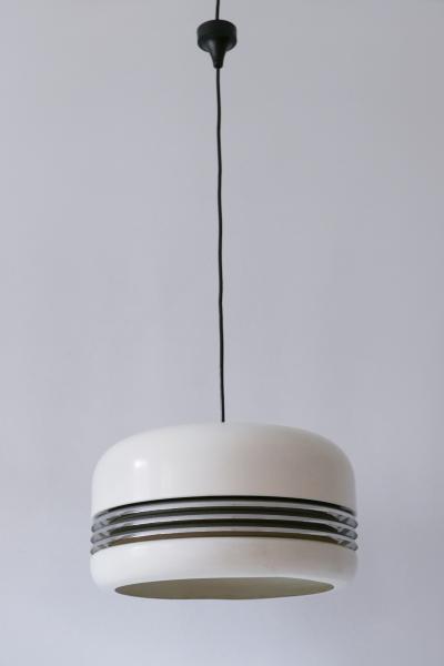 Alfred Kalthoff Large Pendant Lamp 5526 by Alfred Kalthoff f r Staff Schwarz Germany 1960s