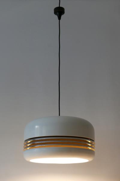 Alfred Kalthoff Large Pendant Lamp 5526 by Alfred Kalthoff f r Staff Schwarz Germany 1960s