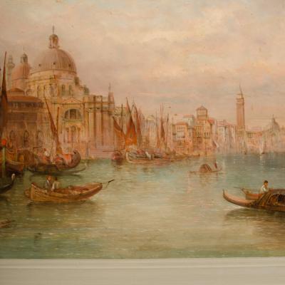 Alfred Pollentine Alfred Pollentine BRITISH 1836 1890 Venice in Spring painting