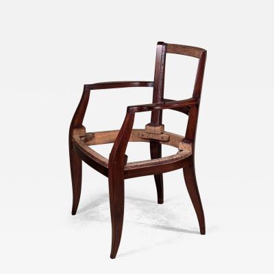 Alfred Porteneuve Alfred Porteneuve restored refinished armchair