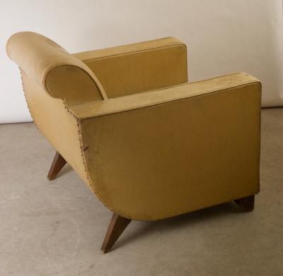 Alfred Porteneuve Alfred Porteneuve two pairs of club chairs