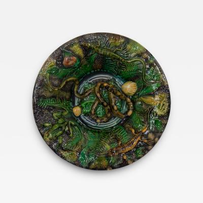 Alfred Renoleau A 19th Century Palissy Ware Bowl by Alfred Renoleau circa 1889 91
