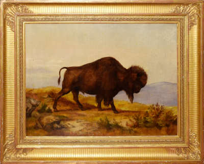 Alfred Sully ALFRED SULLY 1820 1879 BISON BULL