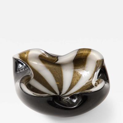 Alfredo Barbini Alfredo Barbini Black Murano Vessel