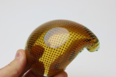 Alfredo Barbini Alfredo Barbini Bullicante Sculptural Glass Bowls 1950 Italy