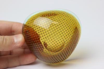 Alfredo Barbini Alfredo Barbini Bullicante Sculptural Glass Bowls 1950 Italy