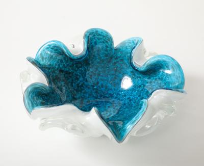 Alfredo Barbini Alfredo Barbini Turquoise Vessel