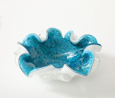 Alfredo Barbini Alfredo Barbini Turquoise Vessel