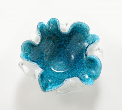 Alfredo Barbini Alfredo Barbini Turquoise Vessel