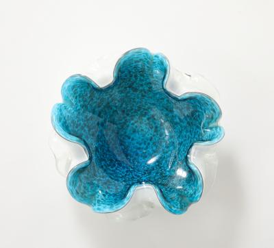 Alfredo Barbini Alfredo Barbini Turquoise Vessel