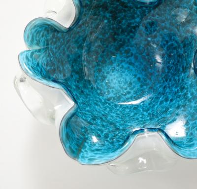 Alfredo Barbini Alfredo Barbini Turquoise Vessel