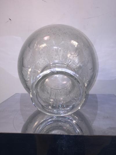 Alfredo Barbini Barbini Murano Glass Orb Lamp