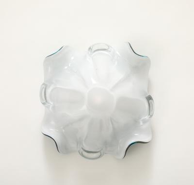 Alfredo Barbini Barbini Turquoise Copper Vide Poche