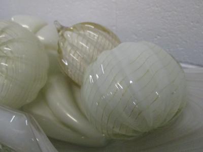 Alfredo Barbini Decorative Alfredo Barbini Murano Fruit Bowl Centerpiece