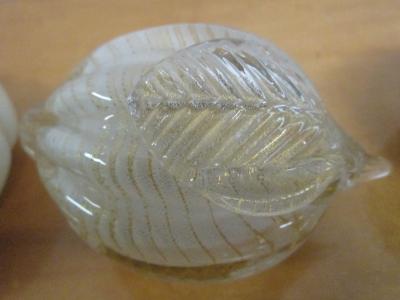 Alfredo Barbini Decorative Alfredo Barbini Murano Fruit Bowl Centerpiece