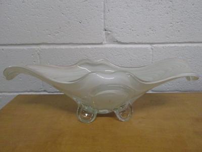 Alfredo Barbini Decorative Alfredo Barbini Murano Fruit Bowl Centerpiece