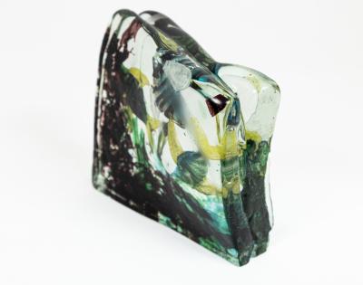Alfredo Barbini Medium MC Murano Glass Aquarium Attributed to Alfredo Barbini For Cenedese