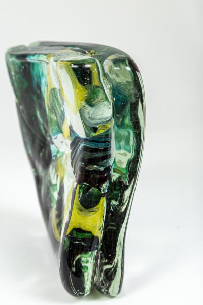 Alfredo Barbini Medium MC Murano Glass Aquarium Attributed to Alfredo Barbini For Cenedese