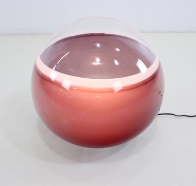 Alfredo Barbini Rare Handblown Italian Murano Glass Lamp by Alfredo Barbini