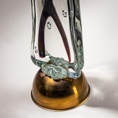 Alfredo Barbini Table Lamp attributed to Alfredo Barbini Murano Italy Mid 20th Century
