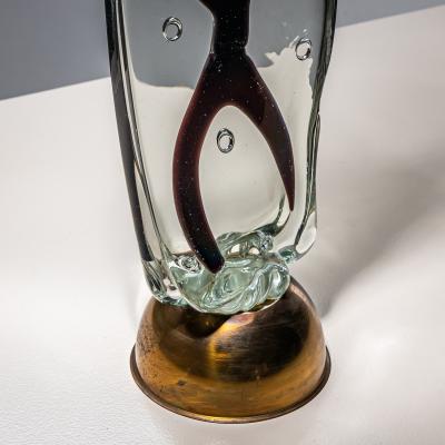 Alfredo Barbini Table Lamp attributed to Alfredo Barbini Murano Italy Mid 20th Century