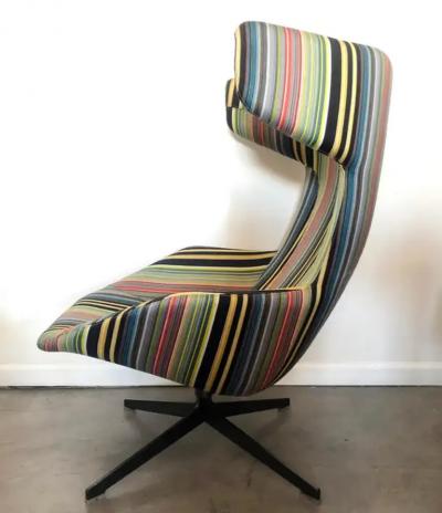 Alfredo H berli Take A Line For A Walk Wingback Lounge Chair Alfredo Haberli Moroso