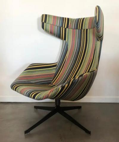 Alfredo H berli Take A Line For A Walk Wingback Lounge Chair Alfredo Haberli Moroso