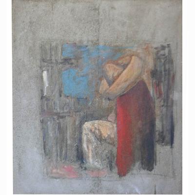 Alfredo Ramos Martinez Original Ramos Martinez Fresco Panel 1934