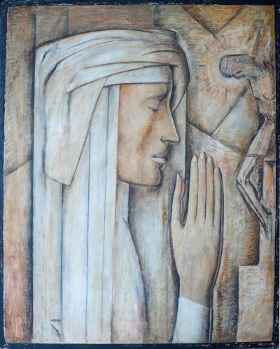 Alfredo Ramos Martinez Original Ramos Martinez Fresco Panel 1934