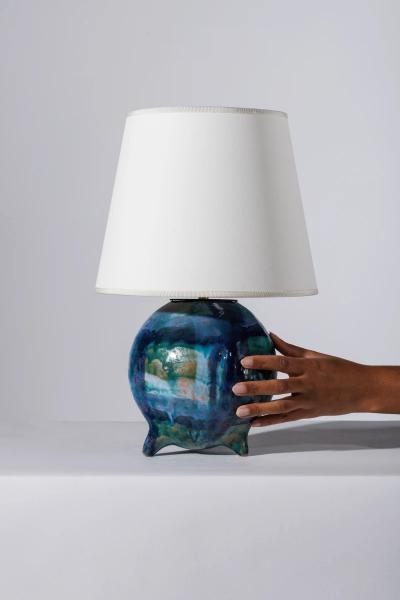 Alice Gavalet Blue Round Lamp 2024