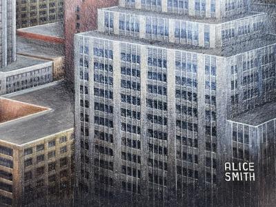 Alice Smith Empire State Building Mid Century Artist Paints all 102 stories of Empire State