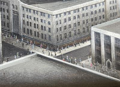 Alice Smith Empire State Building Mid Century Artist Paints all 102 stories of Empire State