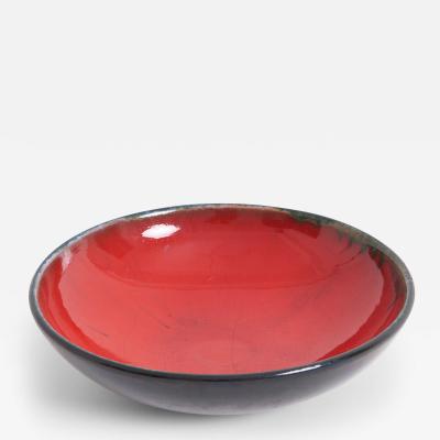 Alice Sordet Bonifas Red Ceramic Bowl by Lifas