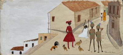 Alice and Martin Provensen The King Visits the Villagers from the The Golden Serpent