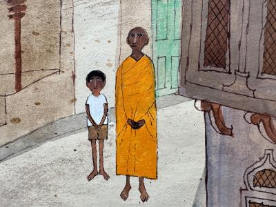 Alice and Martin Provensen The King Visits the Villagers from the The Golden Serpent