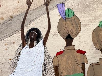 Alice and Martin Provensen The King Visits the Villagers from the The Golden Serpent