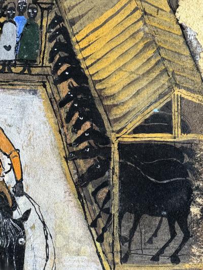 Alice and Martin Provensen Young Maiden and Lion Beauty and the Beast like Fairy Tale