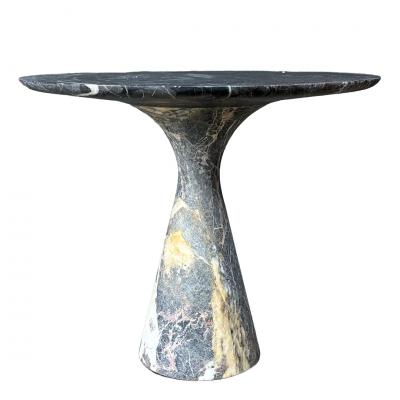 Alinea Design Objects Angelo M side table in Grey Saint Laurent marble