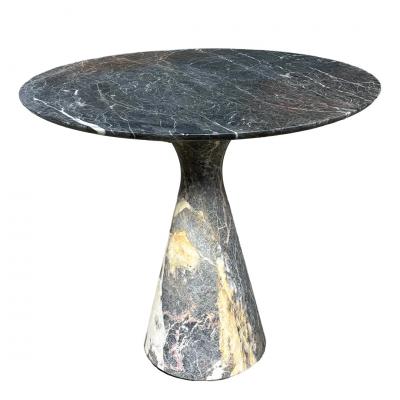 Alinea Design Objects Angelo M side table in Grey Saint Laurent marble