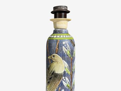 Alings s Keramik Large Table Lamp Stoneware Sweden 1960s